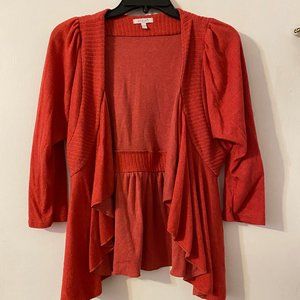 Burnt Orange Cardigan